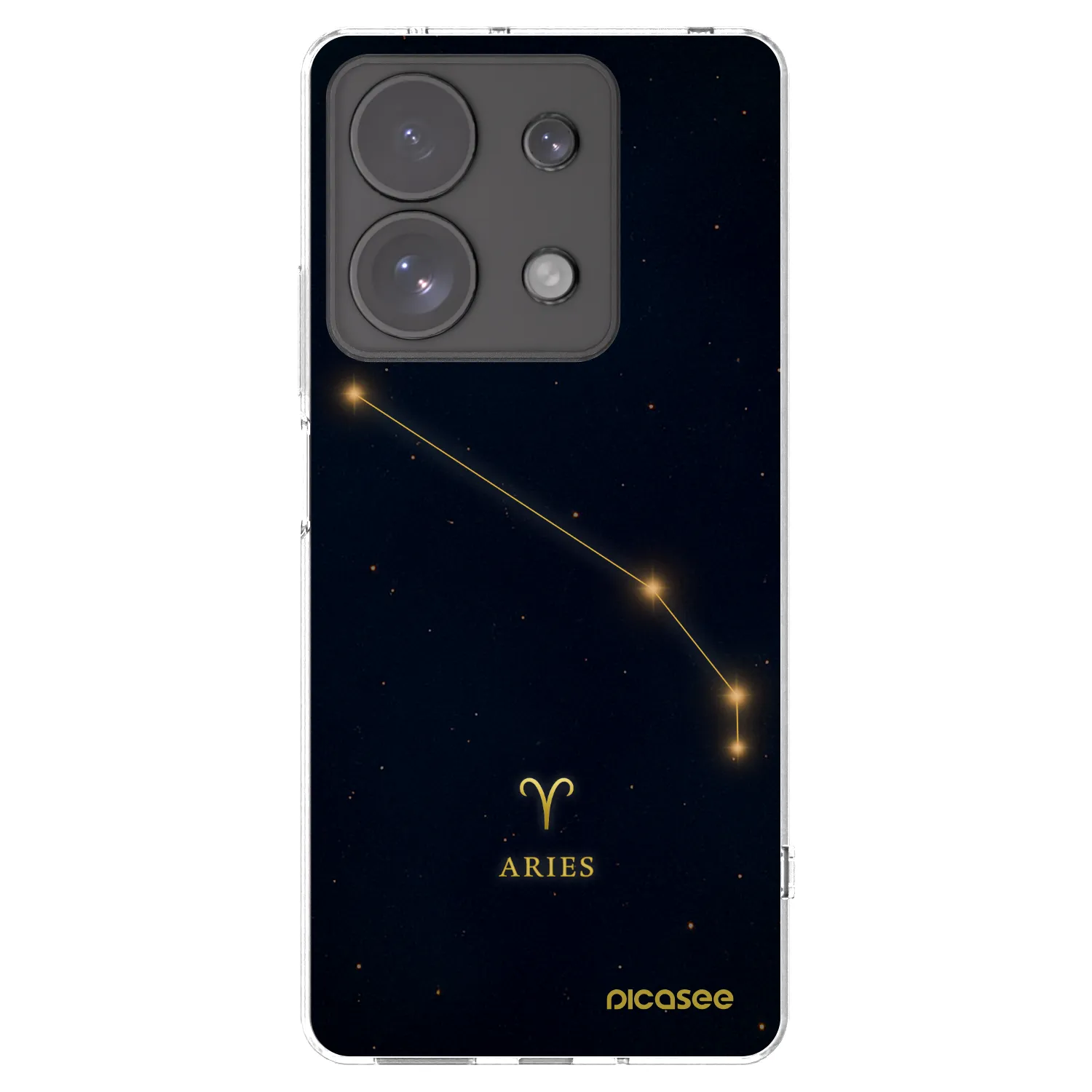 Picasee silikonový průhledný obal pro Xiaomi Redmi Note 13 Pro 4G - ARIES