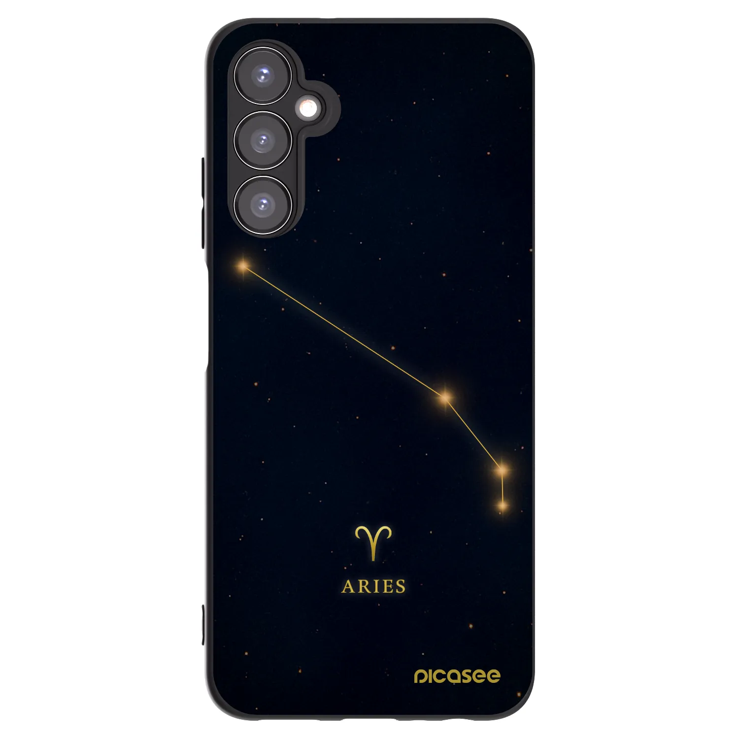 Picasee silikonový černý obal pro Samsung Galaxy A05s A057G - ARIES