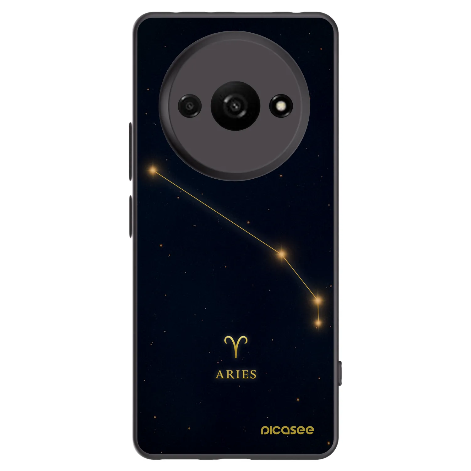 Picasee silikonový černý obal pro Xiaomi Redmi A3 - ARIES