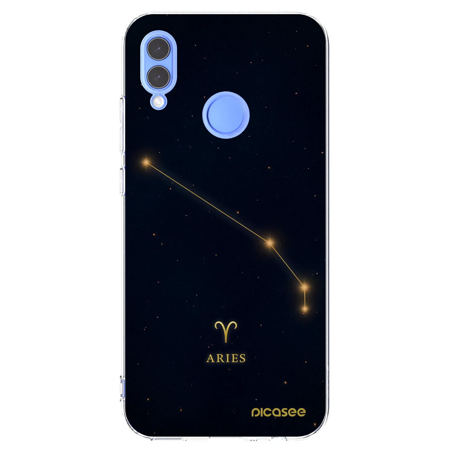 Picasee silikonový průhledný obal pro Huawei P Smart 2019 - ARIES