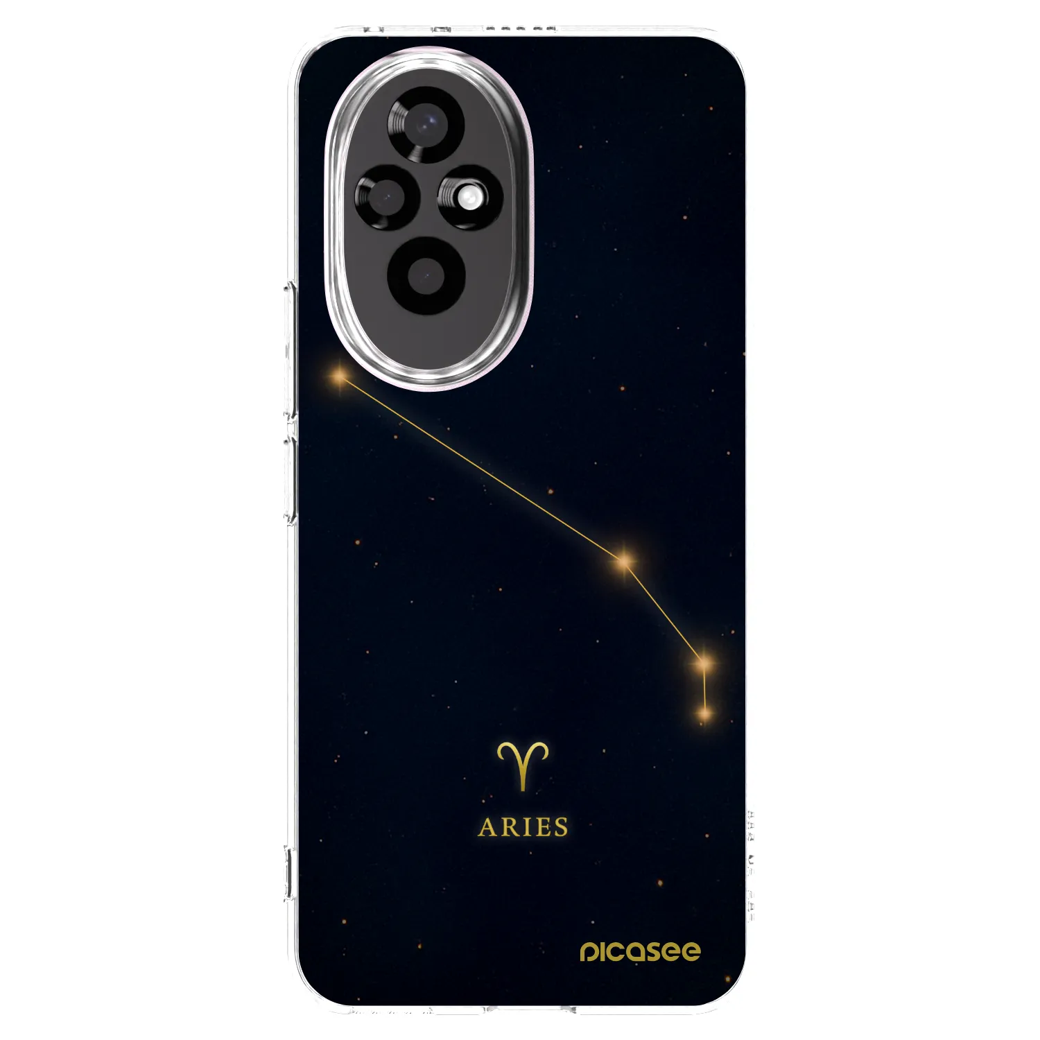 Picasee silikonový průhledný obal pro Honor 200 Pro 5G - ARIES