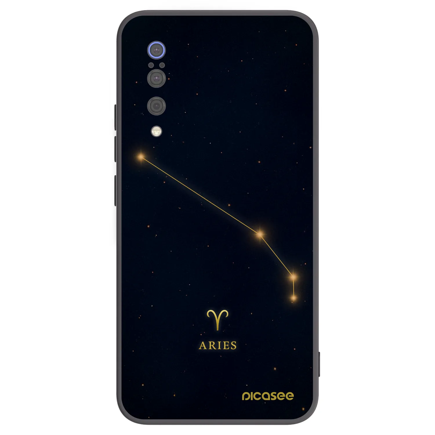 Picasee silikonový černý obal pro Xiaomi Mi 9 - ARIES