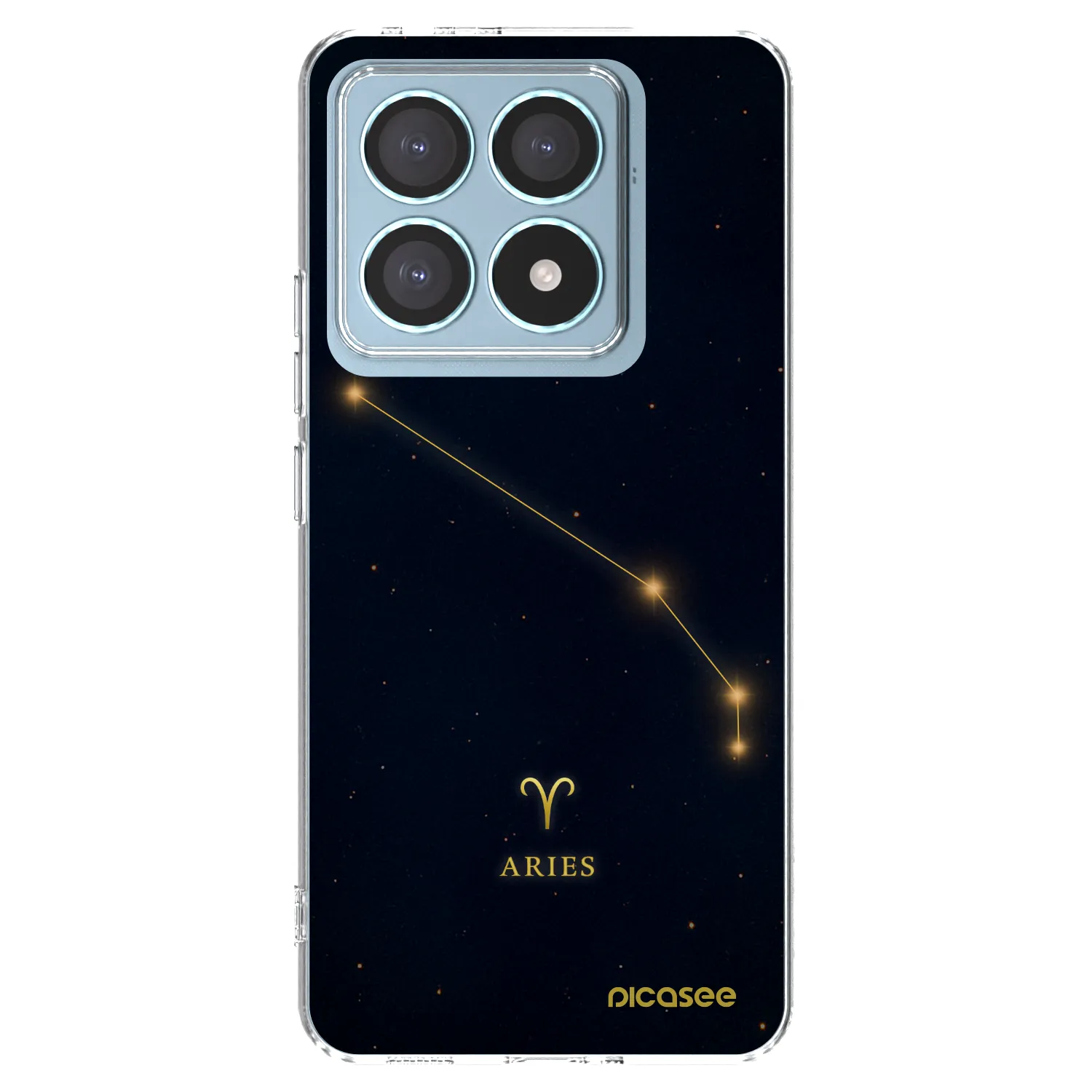 Picasee silikonový průhledný obal pro Xiaomi 14T Pro - ARIES