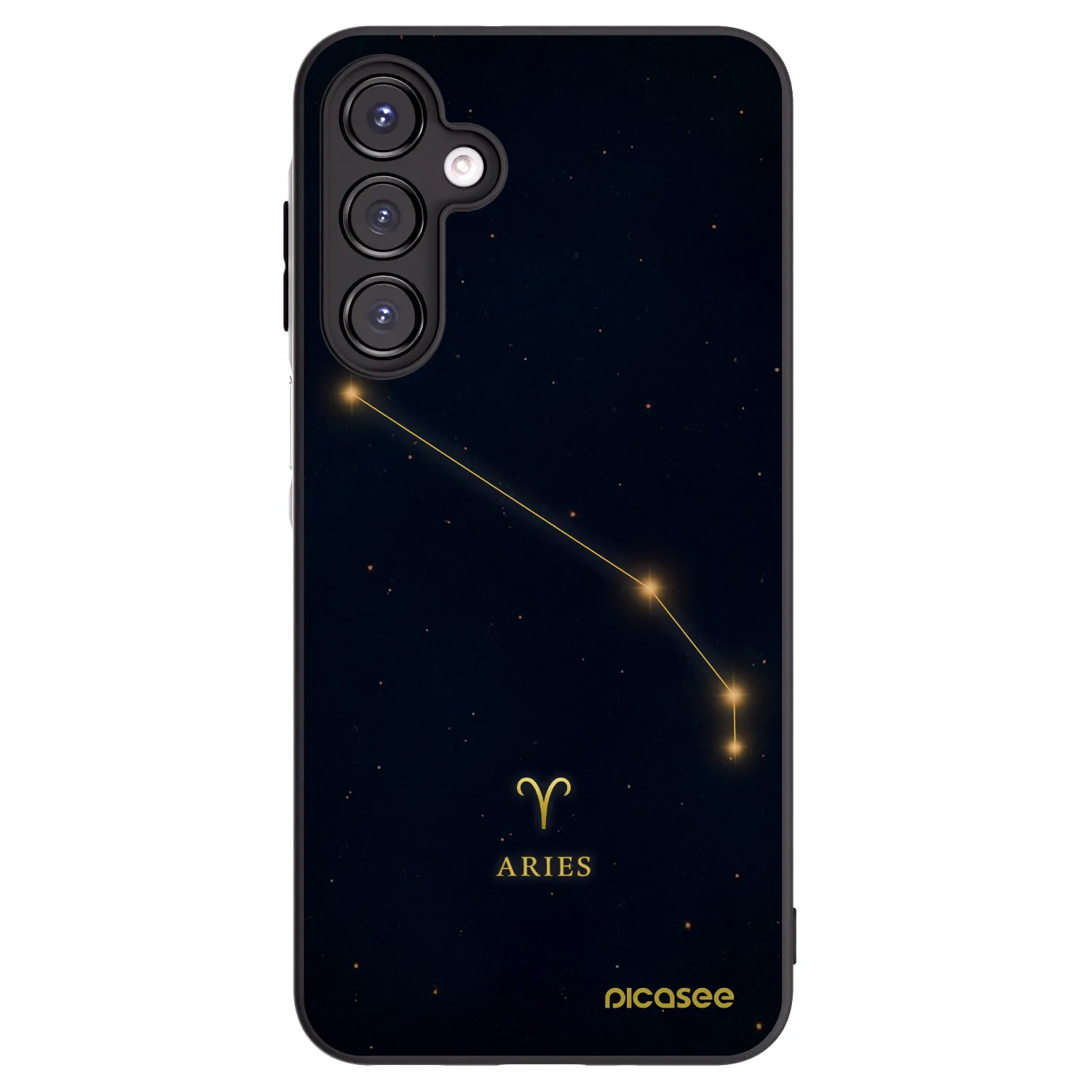 Picasee silikonový černý obal pro Samsung Galaxy A16 5G - ARIES