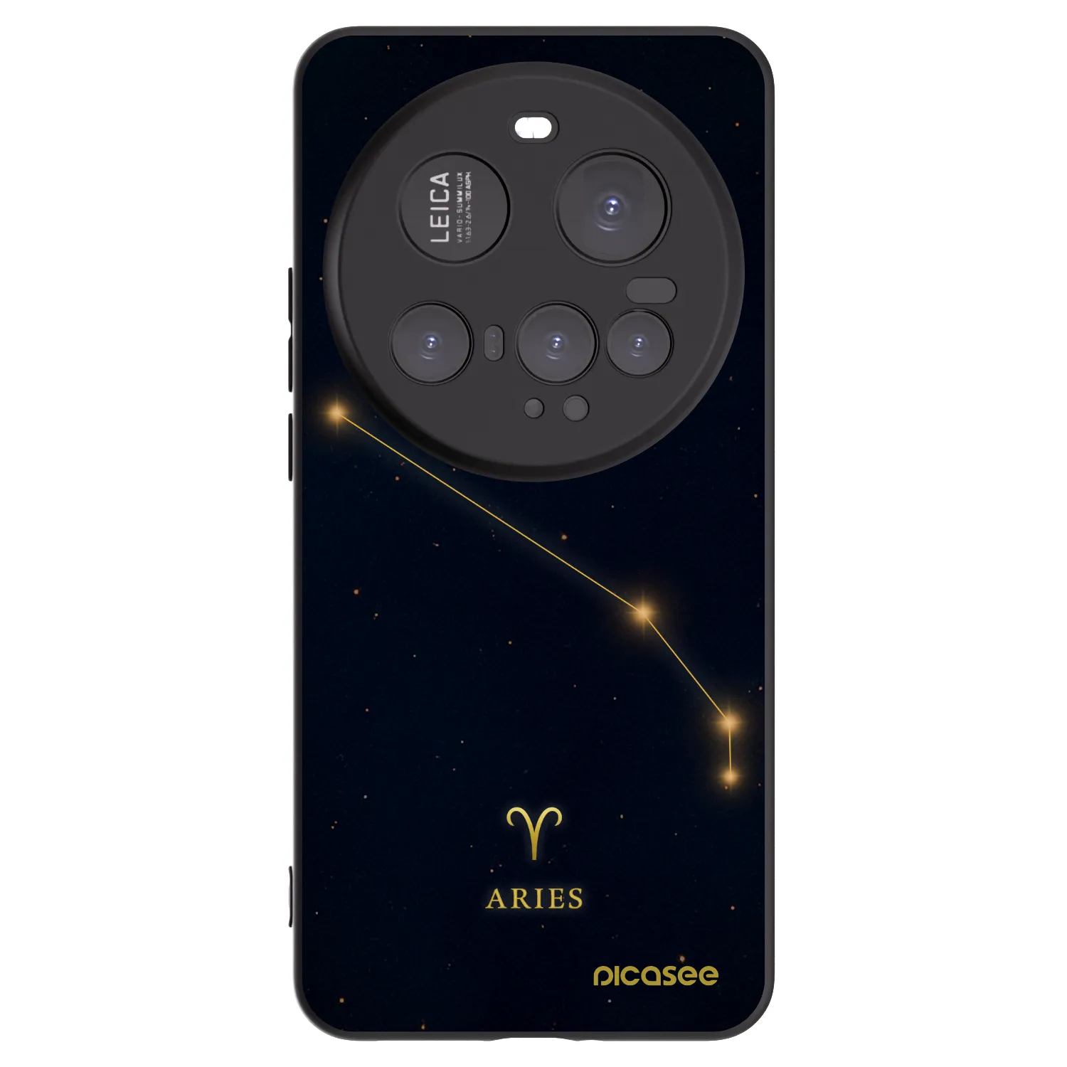 Picasee silikonový černý obal pro Xiaomi 15 Ultra - ARIES