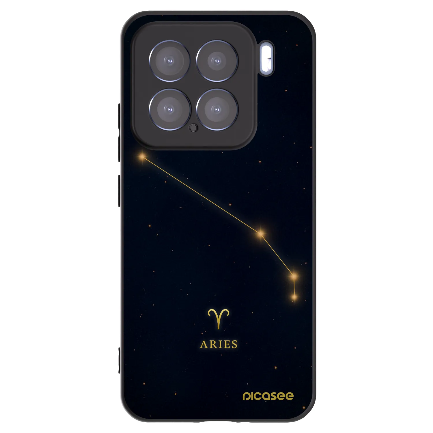 Picasee silikonový černý obal pro Xiaomi 15 - ARIES