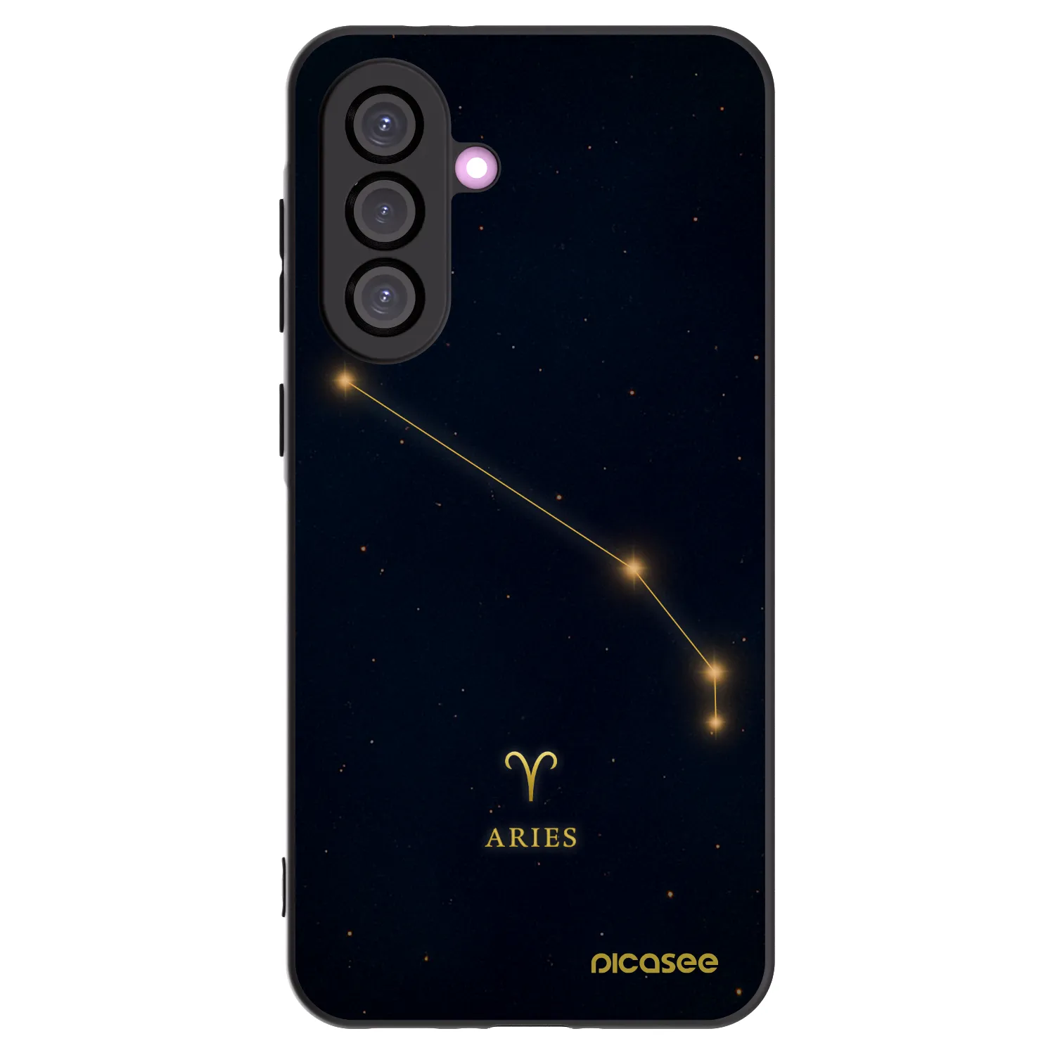 Picasee silikonový černý obal pro Samsung Galaxy A56 5G A566B - ARIES