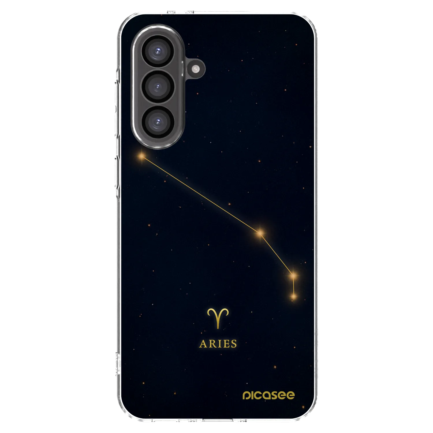 Picasee silikonový průhledný obal pro Samsung Galaxy A36 5G - ARIES
