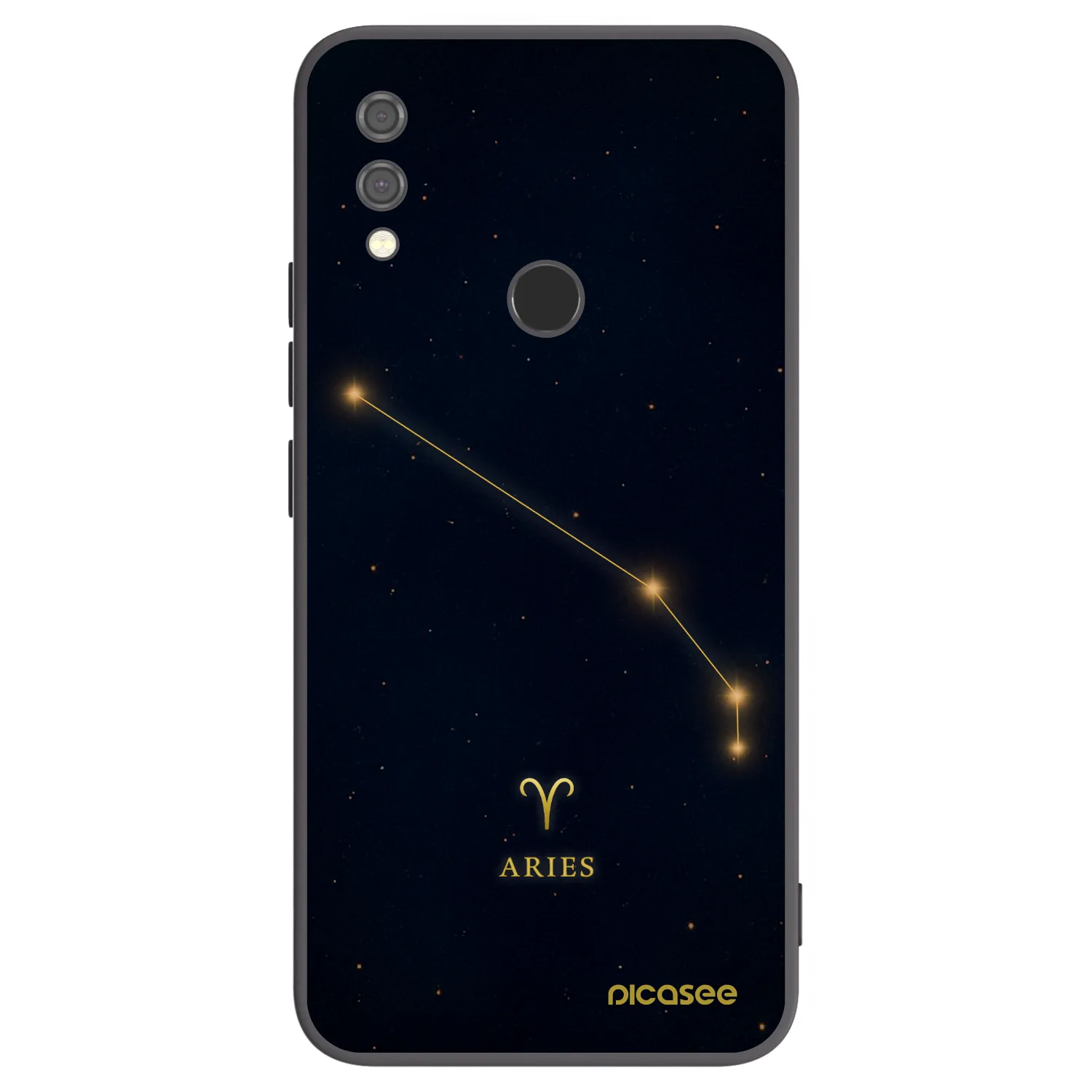 Picasee silikonový černý obal pro Xiaomi Redmi Note 7 - ARIES