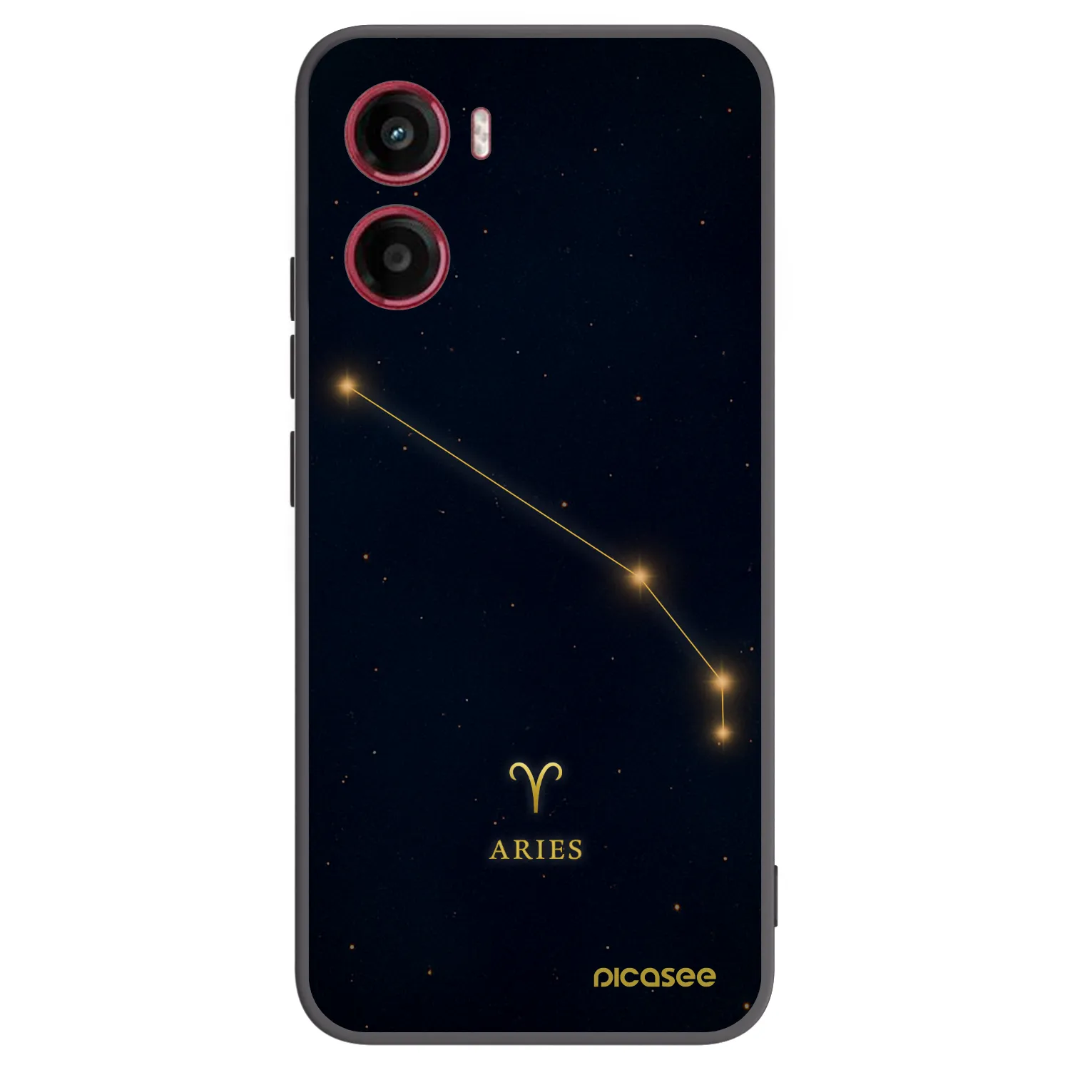 Picasee silikonový černý obal pro Motorola Moto G05 - ARIES