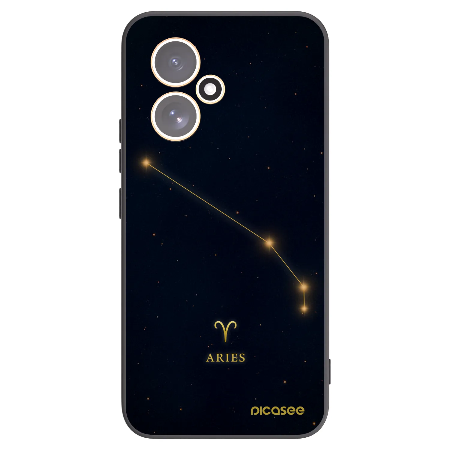 Picasee silikonový černý obal pro Honor 400 5G - ARIES