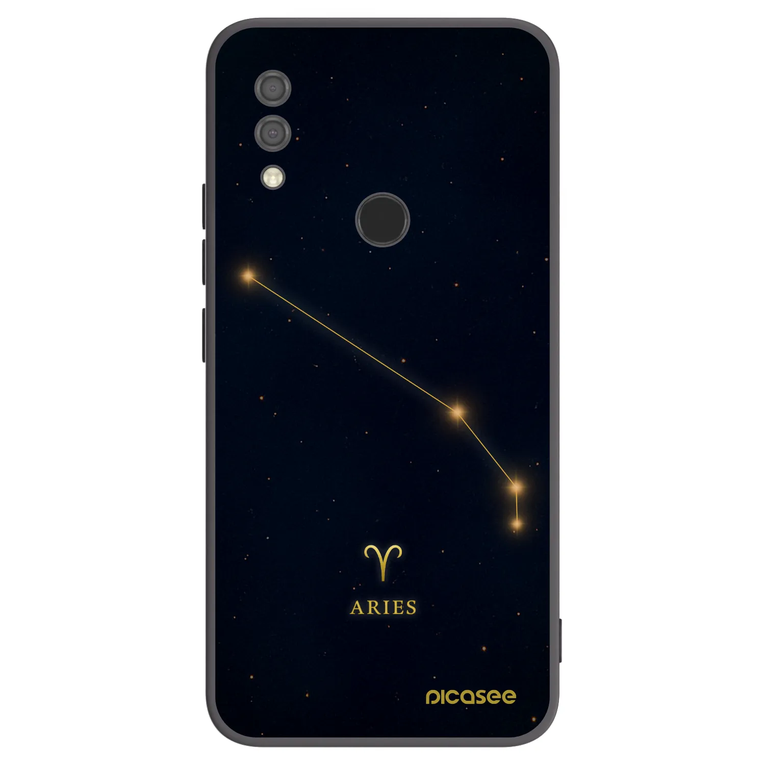 Picasee silikonový černý obal pro Xiaomi Redmi 7 - ARIES