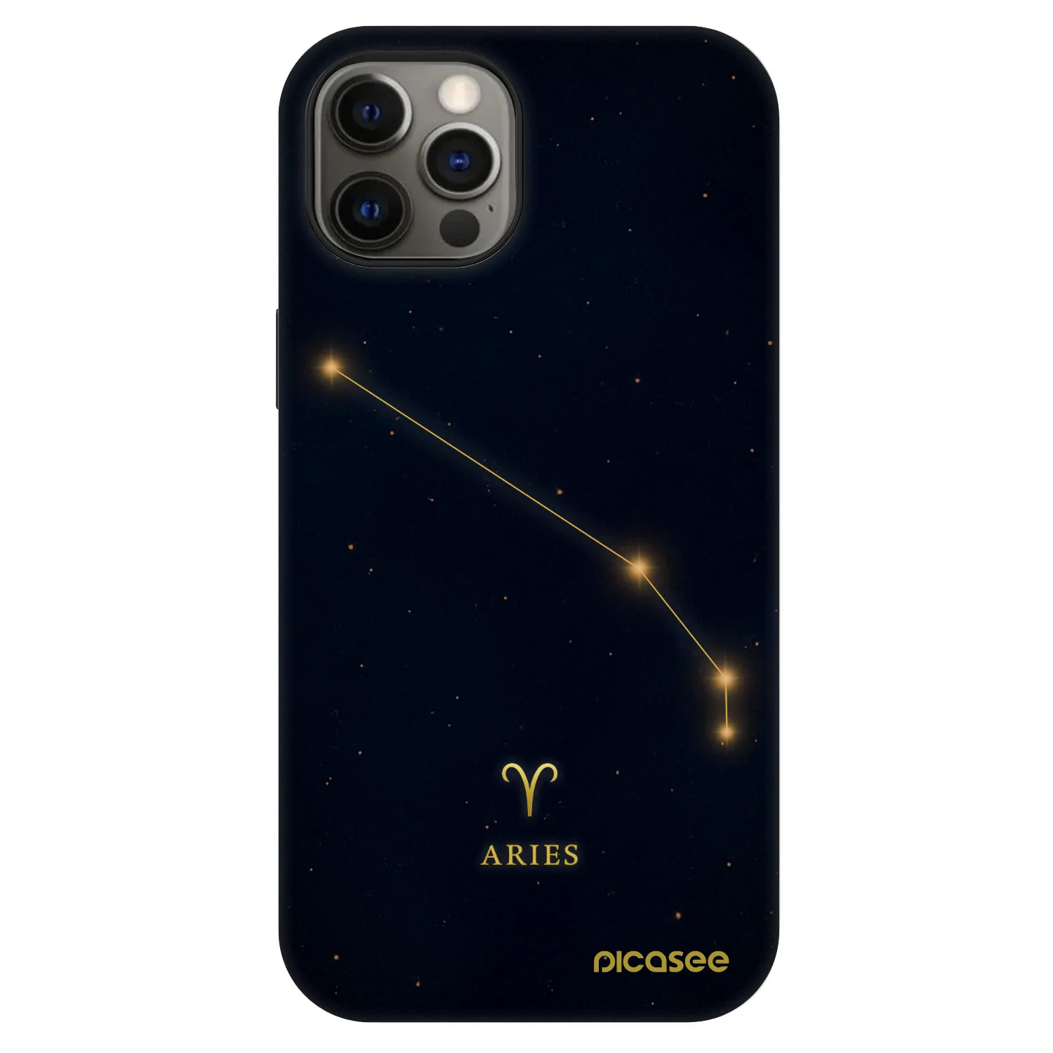 Picasee Fashion Case MagSafe Apple iPhone 12 Pro - ARIES