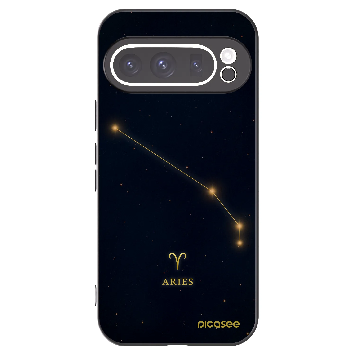 Picasee silikonový černý obal pro Google Pixel 9 Pro XL - ARIES