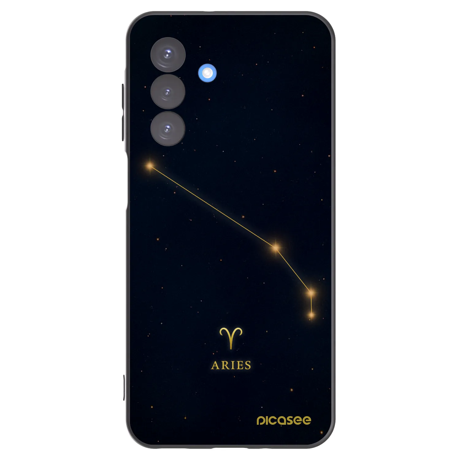 Picasee silikonový černý obal pro Samsung Galaxy A17 5G - ARIES
