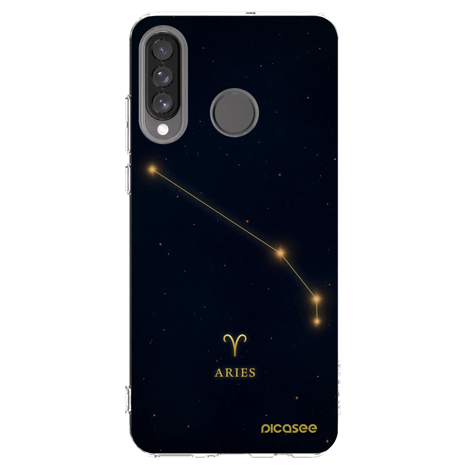 Picasee silikonový průhledný obal pro Huawei P30 Lite - ARIES