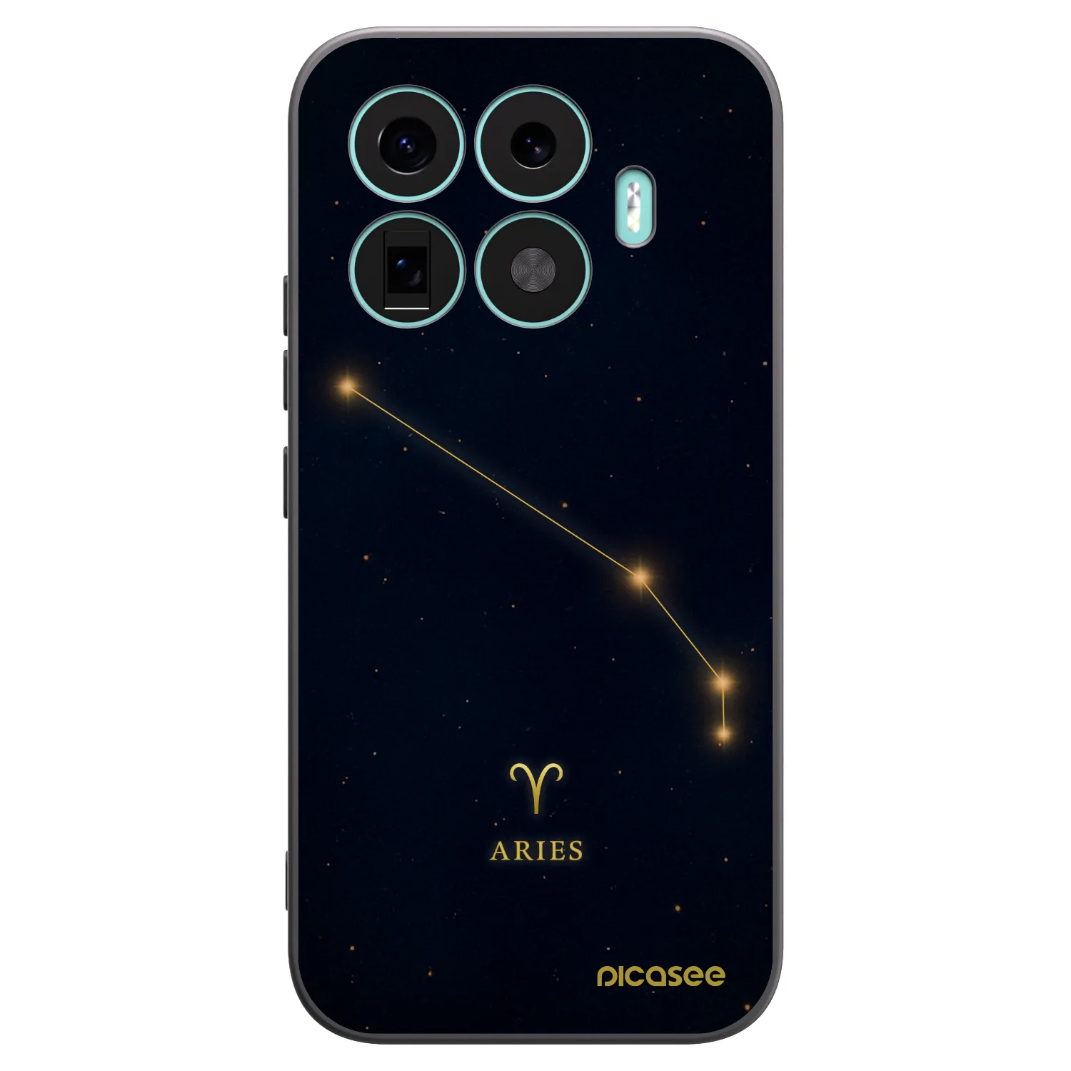 Picasee silikonový černý obal pro Xiaomi 17T - ARIES