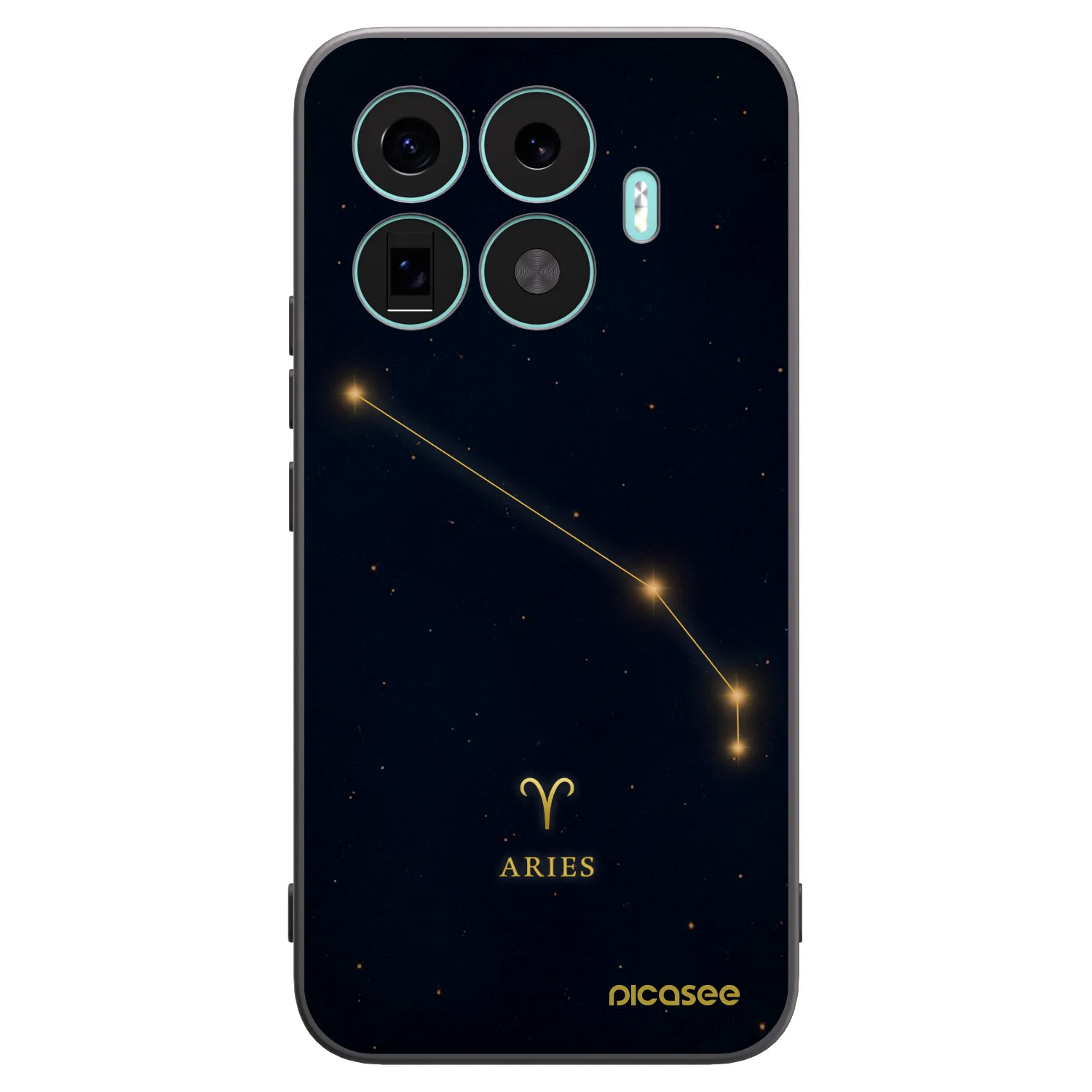 Picasee silikonový černý obal pro Xiaomi 17T Pro - ARIES