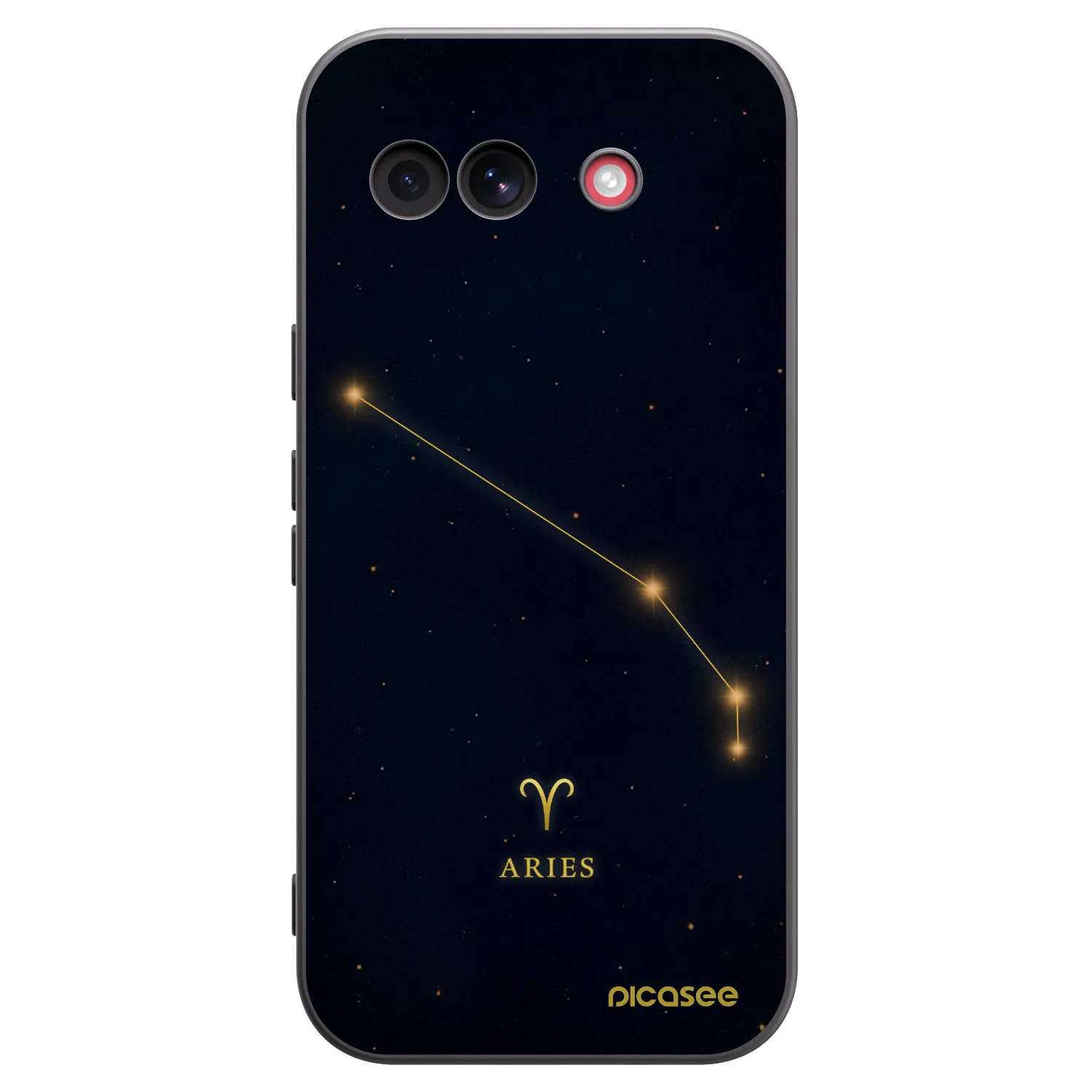 Picasee silikonový černý obal pro Google Pixel 10a - ARIES