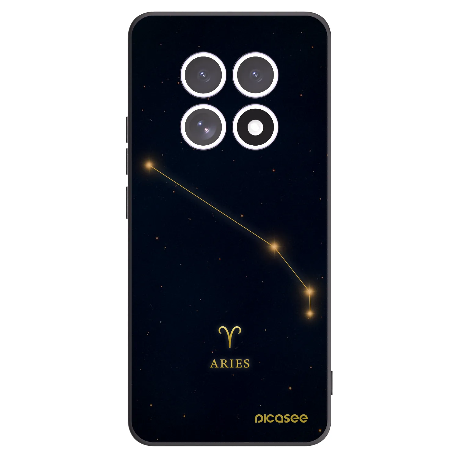 Picasee silikonový černý obal pro Xiaomi Redmi Note 15 5G - ARIES