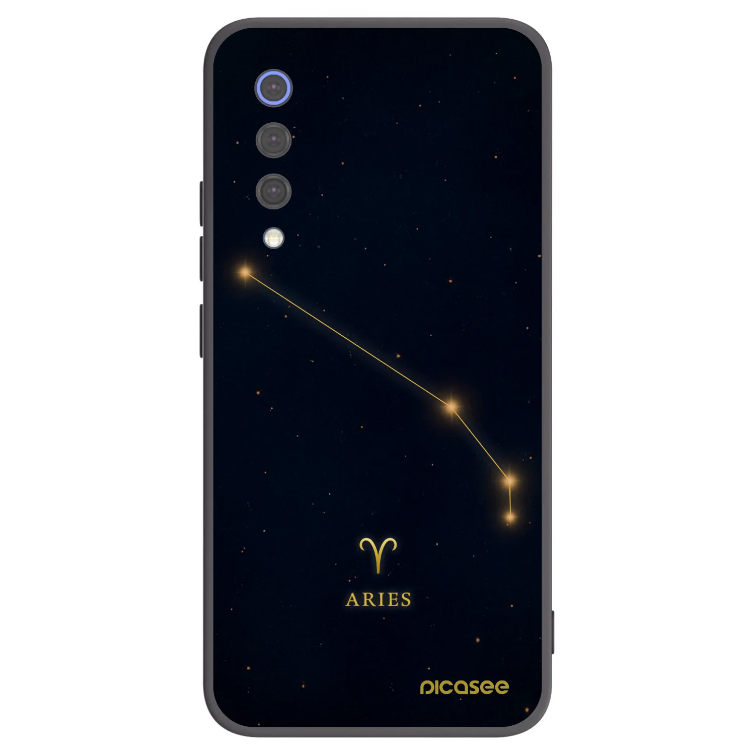 Picasee silikonový černý obal pro Xiaomi Mi 9 SE - ARIES