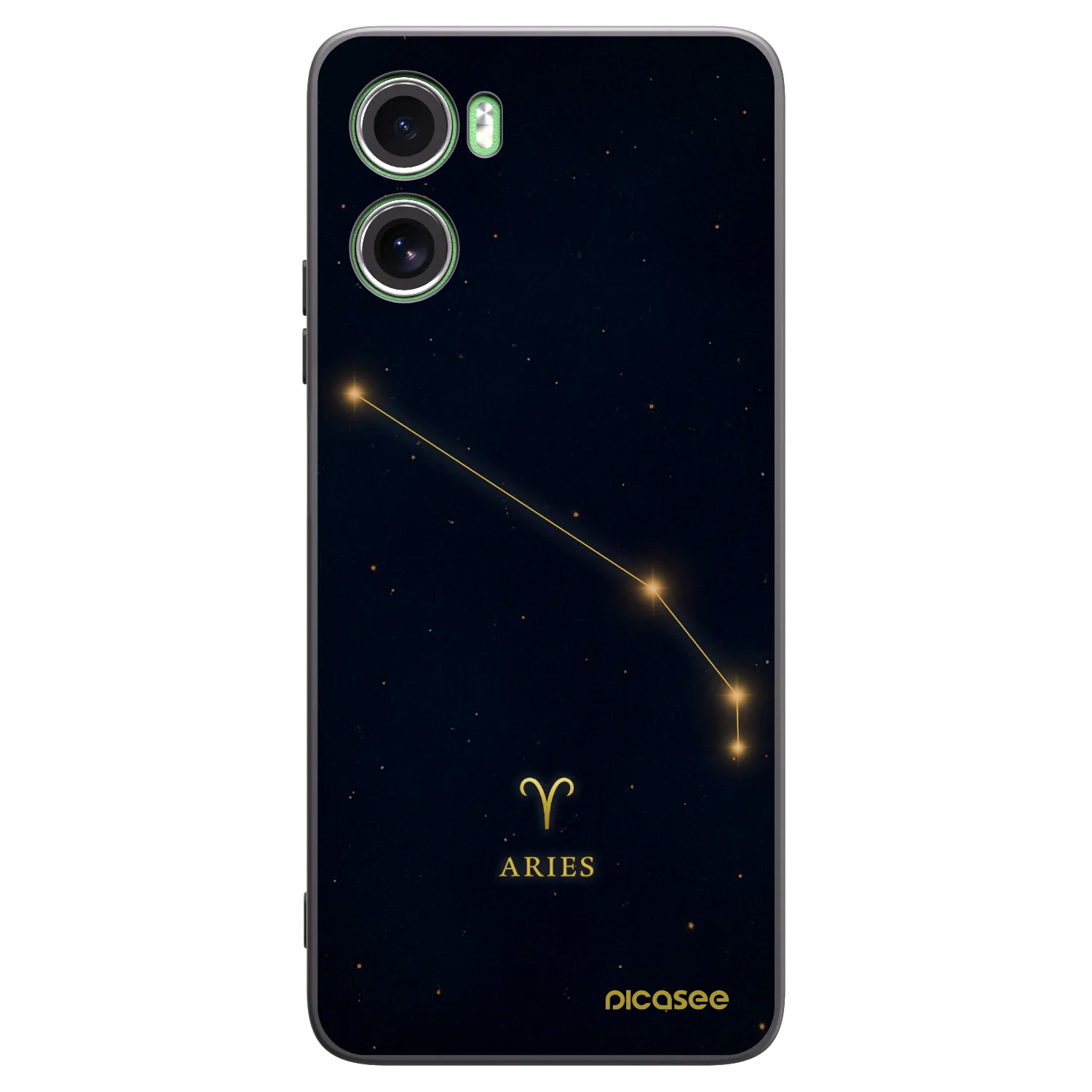 Picasee silikonový černý obal pro Motorola Moto G06 - ARIES