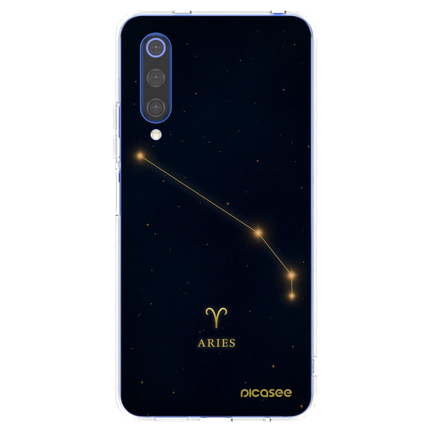 Picasee silikonový průhledný obal pro Xiaomi Mi 9 SE - ARIES