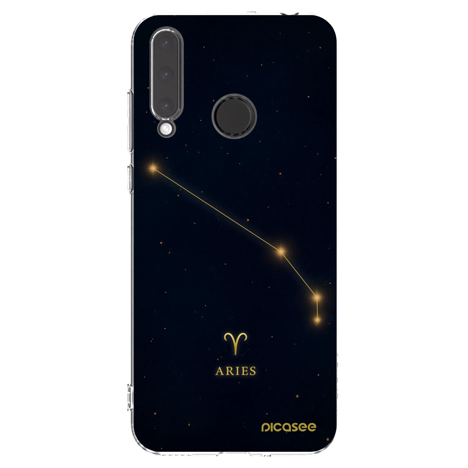 Picasee silikonový průhledný obal pro Honor 20 Lite - ARIES