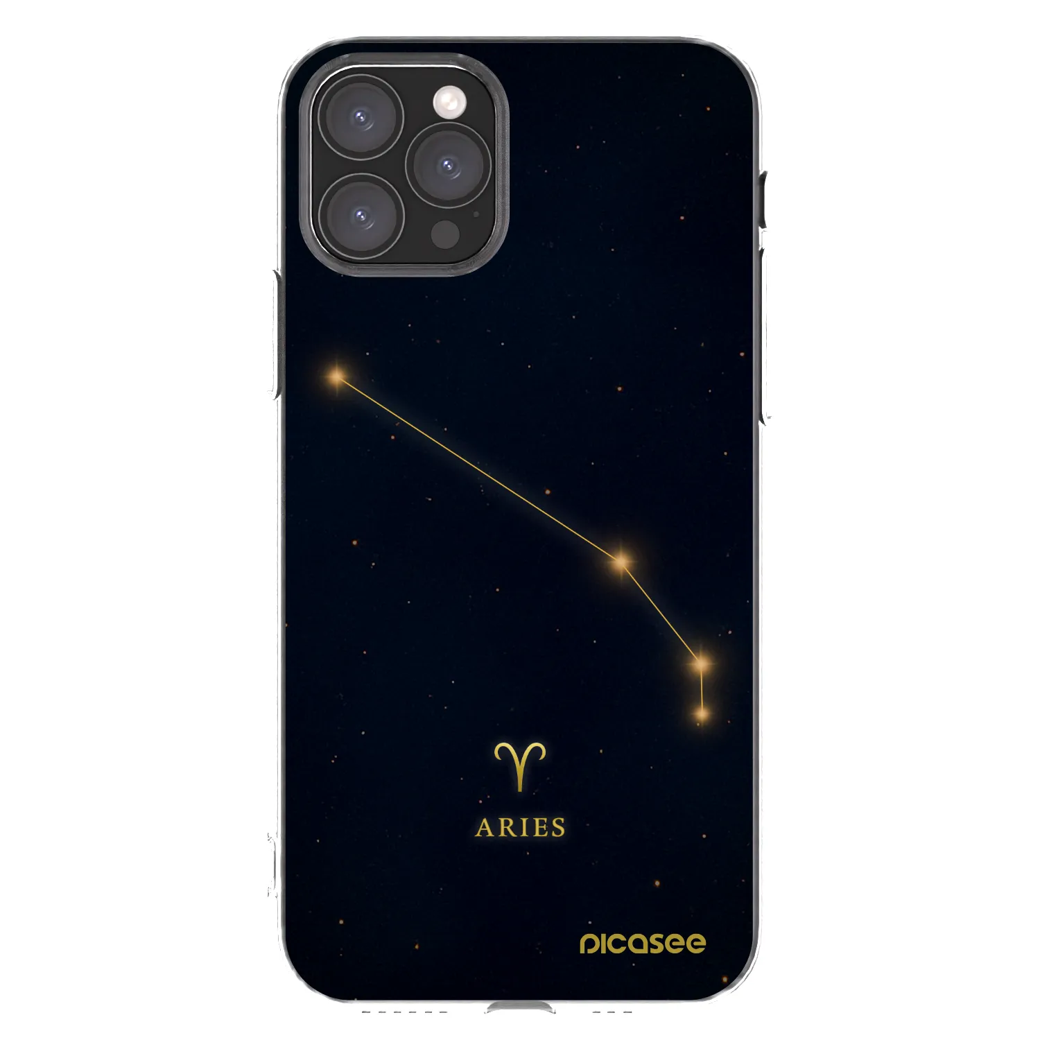 Picasee silikonový průhledný obal pro Apple iPhone 11 Pro - ARIES