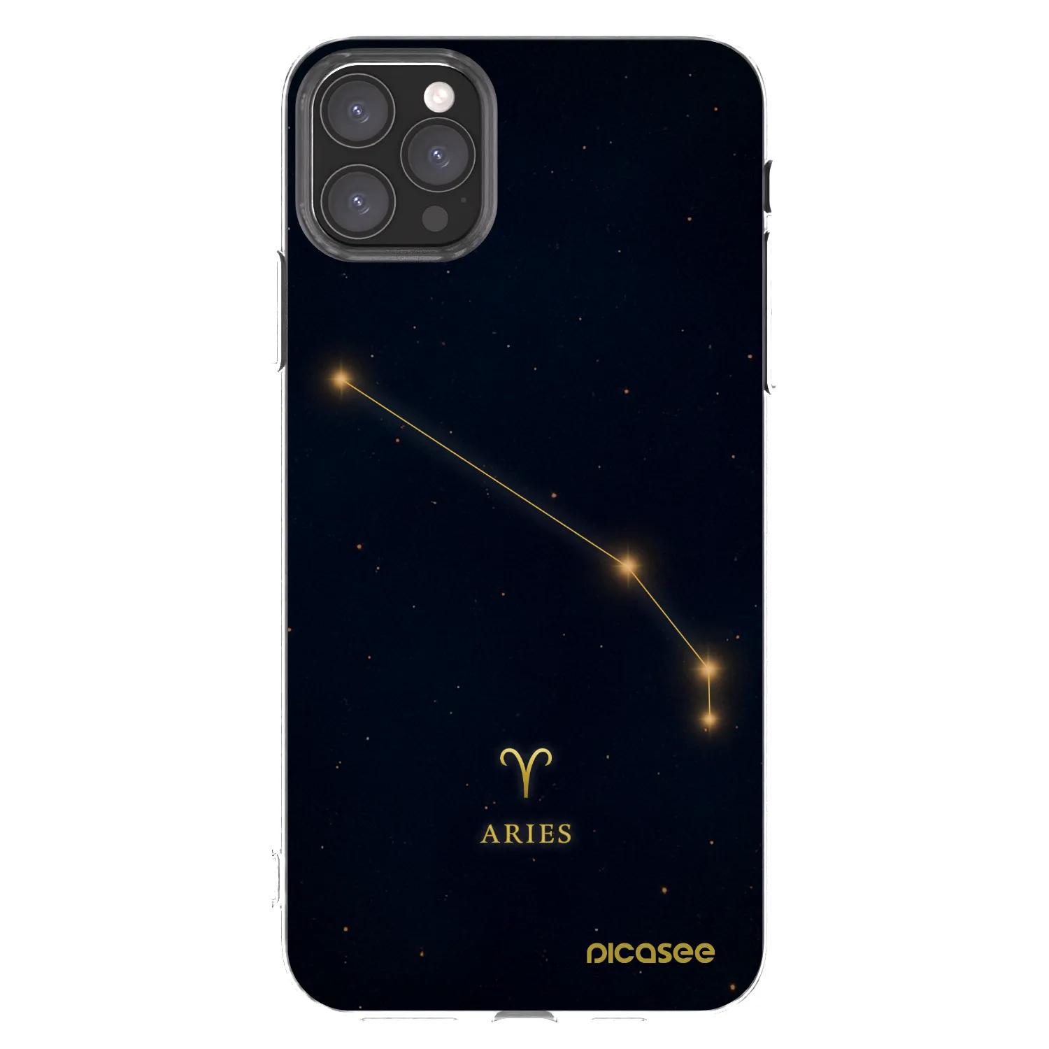 Picasee silikonový průhledný obal pro Apple iPhone 11 Pro Max - ARIES