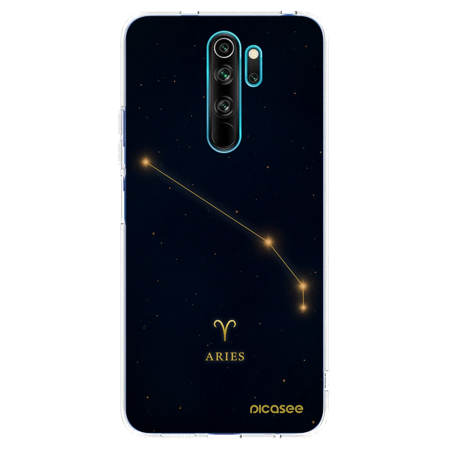 Picasee silikonový průhledný obal pro Xiaomi Redmi Note 8 Pro - ARIES