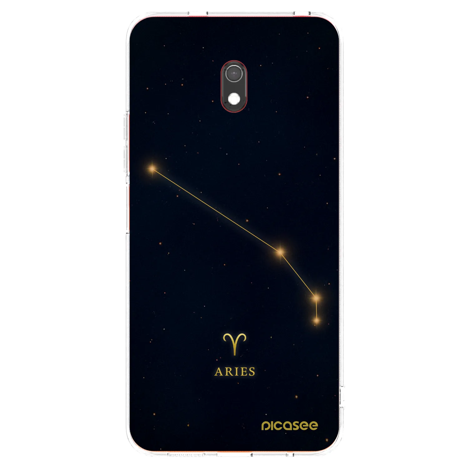 Picasee silikonový průhledný obal pro Xiaomi Redmi 8A - ARIES