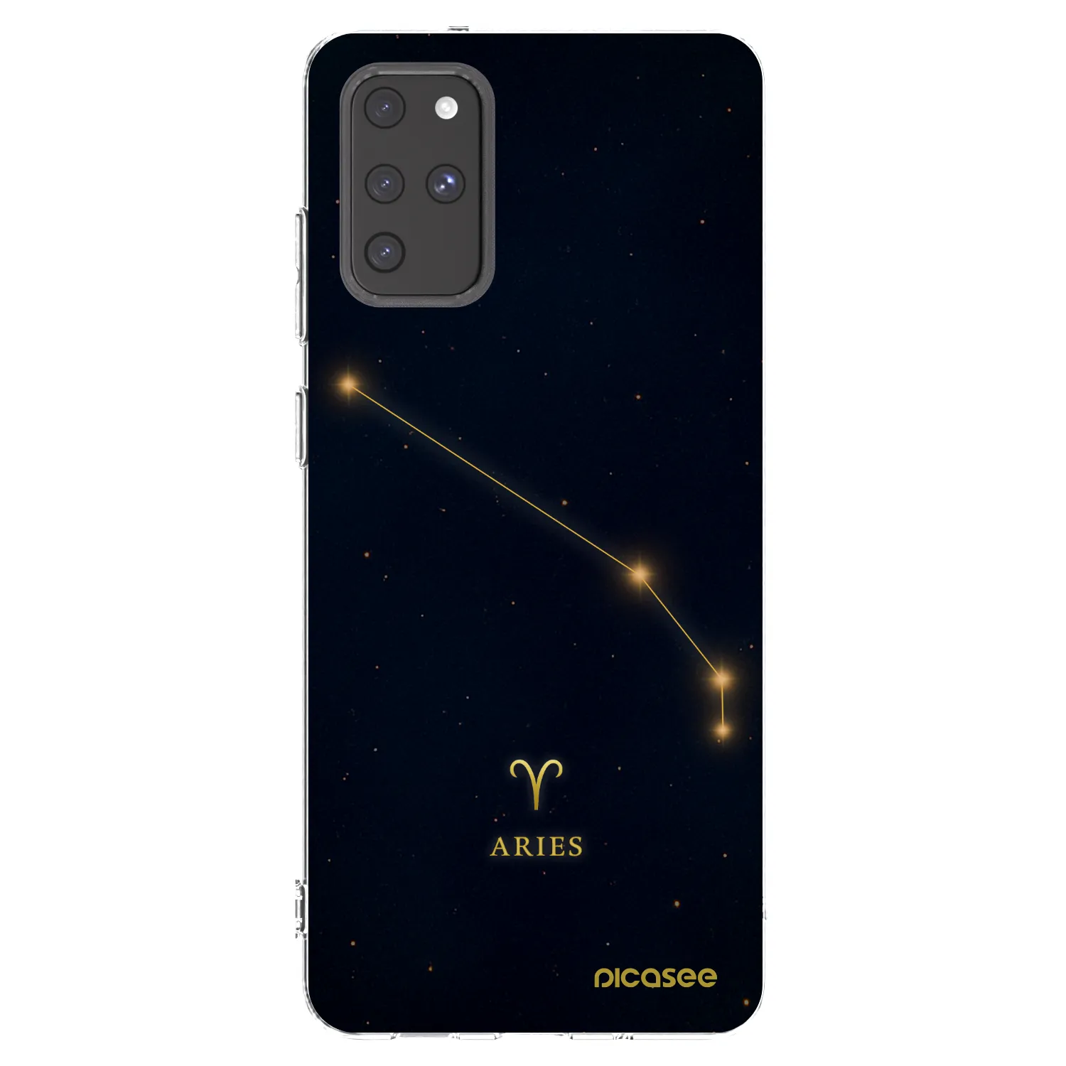 Picasee silikonový průhledný obal pro Samsung Galaxy S20+ G985F - ARIES
