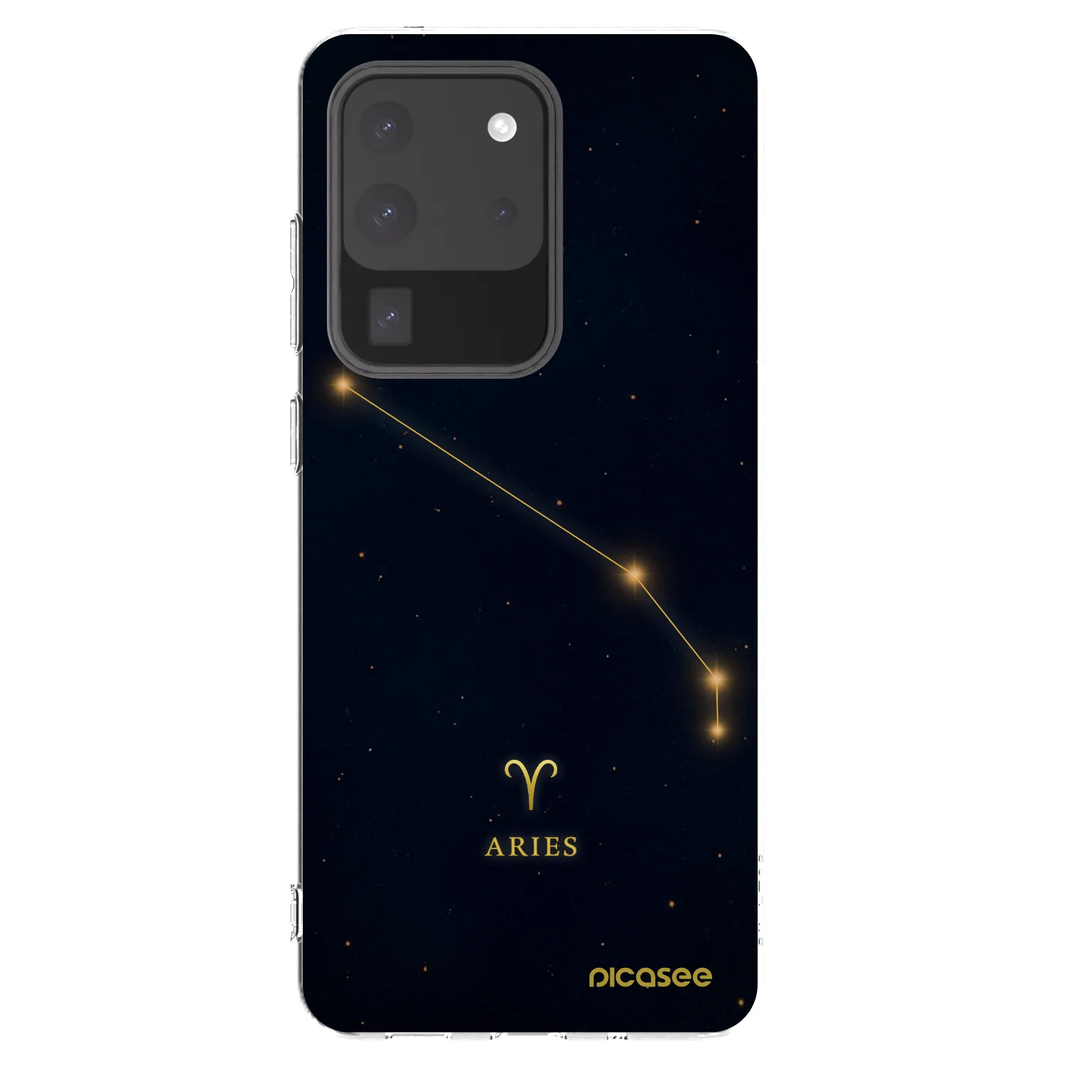 Picasee silikonový průhledný obal pro Samsung Galaxy S20 Ultra 5G G988F - ARIES