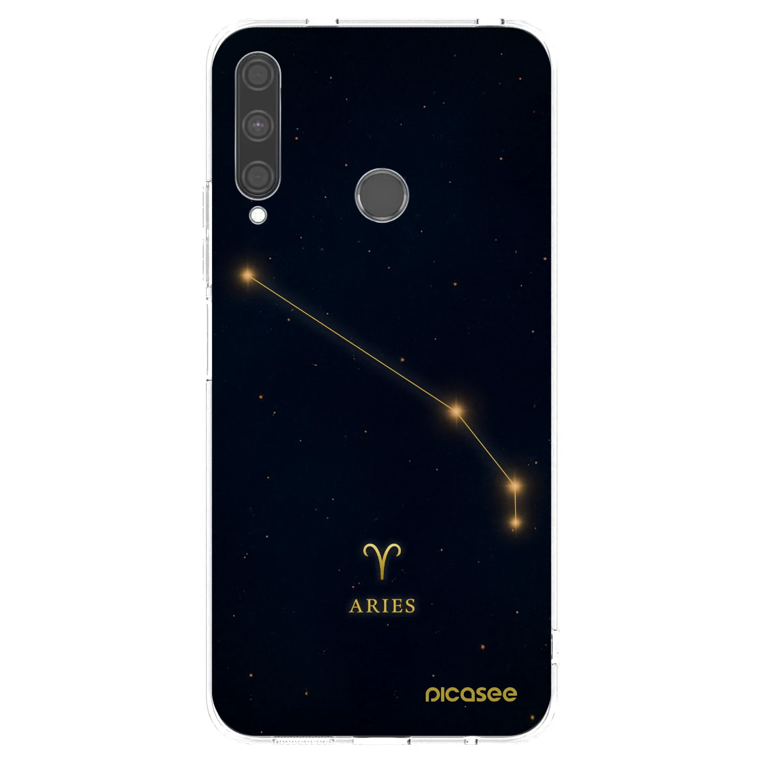 Picasee silikonový průhledný obal pro Huawei P40 Lite E - ARIES