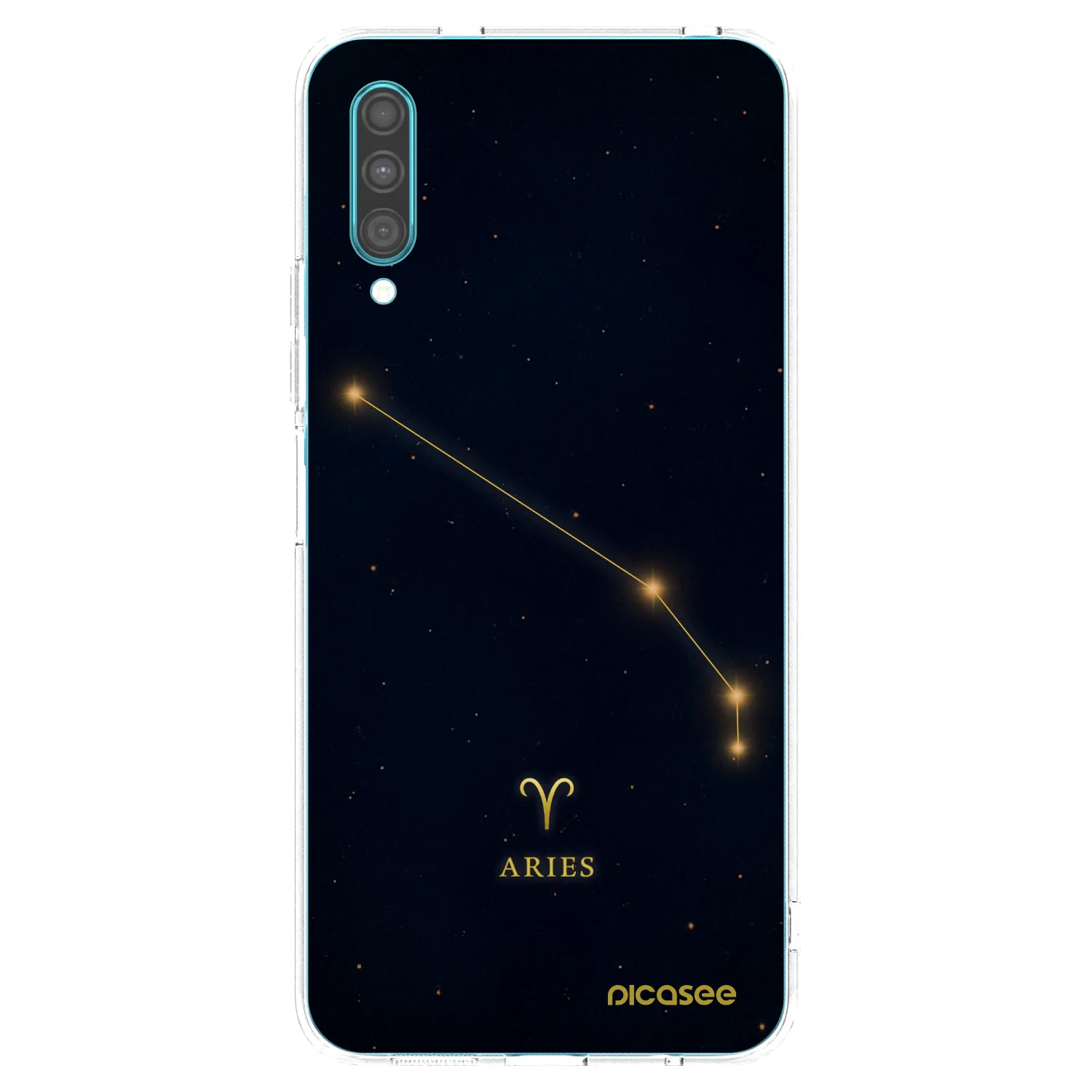 Picasee silikonový průhledný obal pro Samsung Galaxy A30s A307F - ARIES