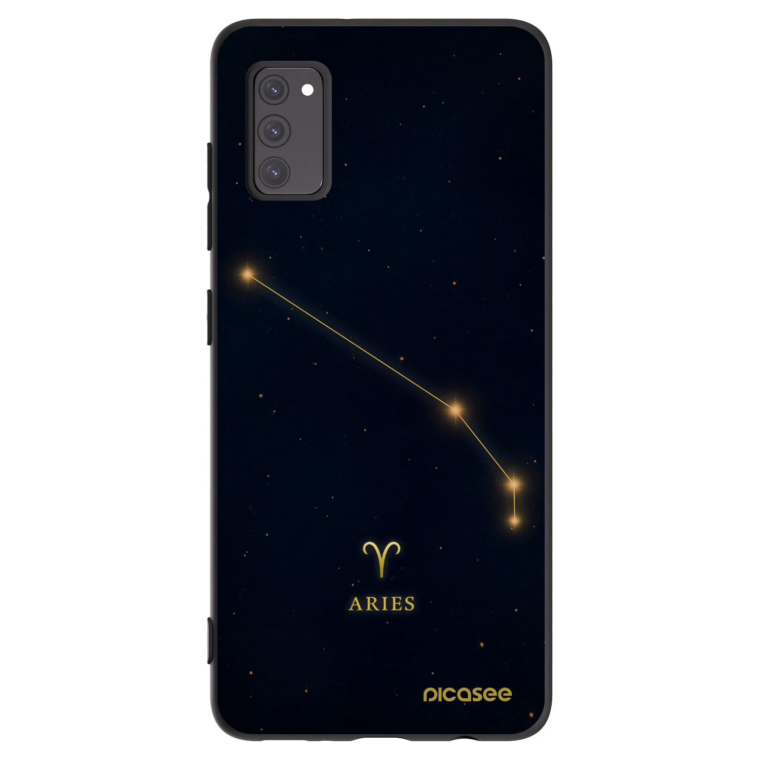 Picasee silikonový černý obal pro Samsung Galaxy A41 A415F - ARIES