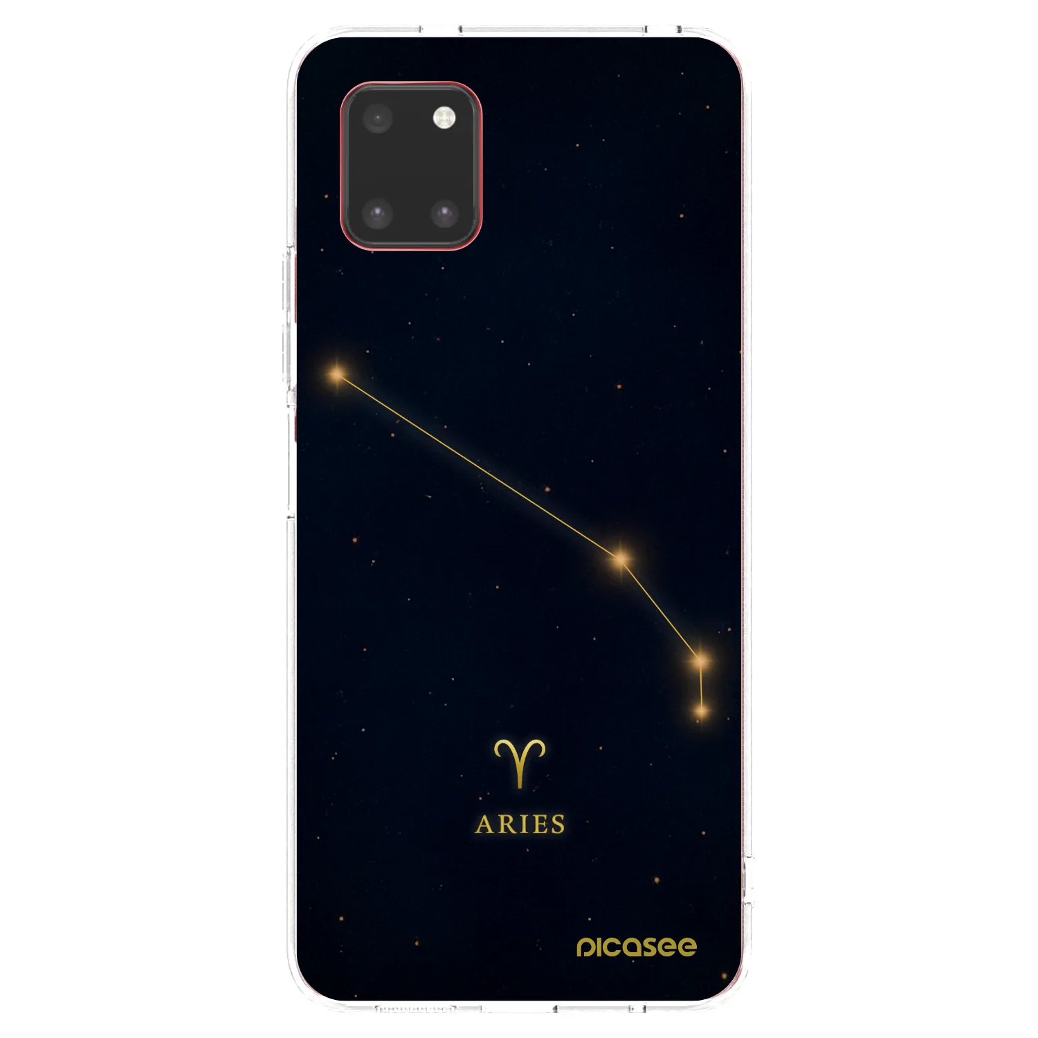 Picasee silikonový průhledný obal pro Samsung Galaxy Note 10 Lite N770F - ARIES