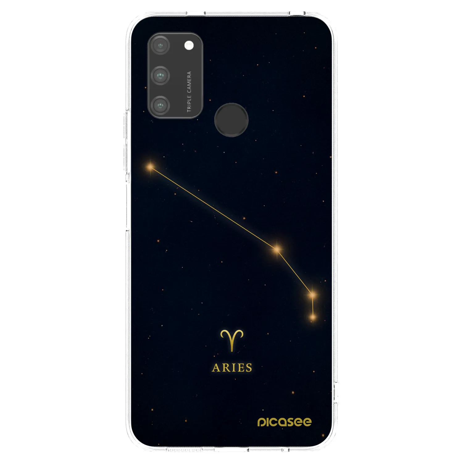 Picasee silikonový průhledný obal pro Honor 9A - ARIES