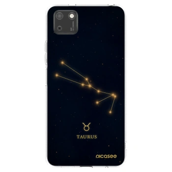 Picasee silikonový průhledný obal pro Huawei Y5P - TAURUS