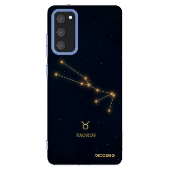 Picasee silikonový průhledný obal pro Samsung Galaxy S20 FE - TAURUS