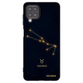 Picasee silikonový černý obal pro Samsung Galaxy A12 A125F - TAURUS
