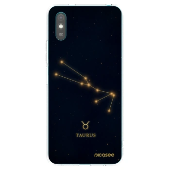 Picasee silikonový průhledný obal pro Xiaomi Redmi 9AT - TAURUS
