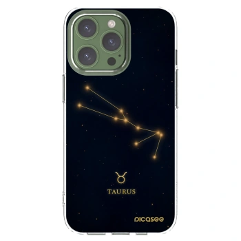 Picasee silikonový průhledný obal pro Apple iPhone 13 Pro - TAURUS