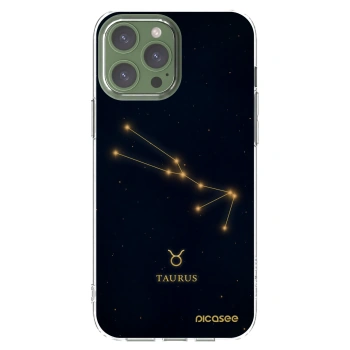 Picasee silikonový průhledný obal pro Apple iPhone 13 Pro Max - TAURUS