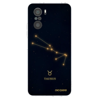 Picasee silikonový průhledný obal pro Xiaomi Poco F3 - TAURUS