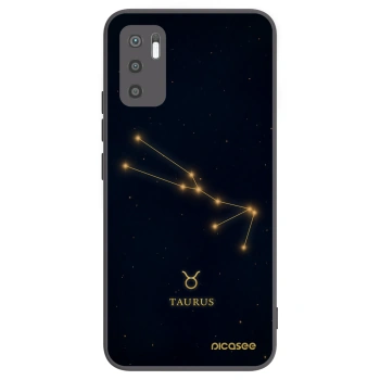 Picasee silikonový černý obal pro Xiaomi Redmi Note 10 5G - TAURUS