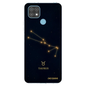 Picasee silikonový průhledný obal pro Realme C21 - TAURUS