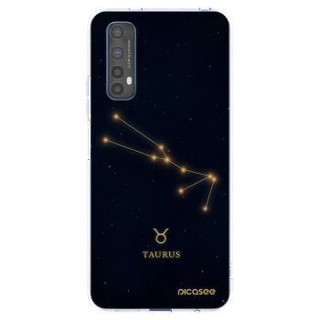 Picasee silikonový průhledný obal pro Realme 7 - TAURUS