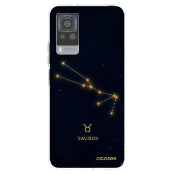 Picasee silikonový průhledný obal pro Vivo X60 Pro 5G - TAURUS
